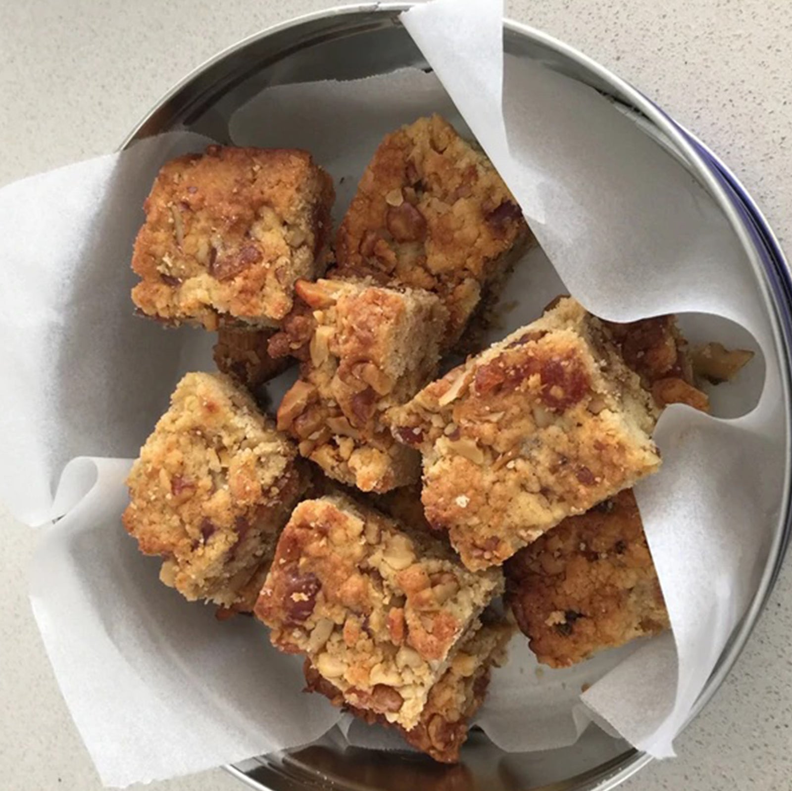 Juda’s Cherry Walnut Slice