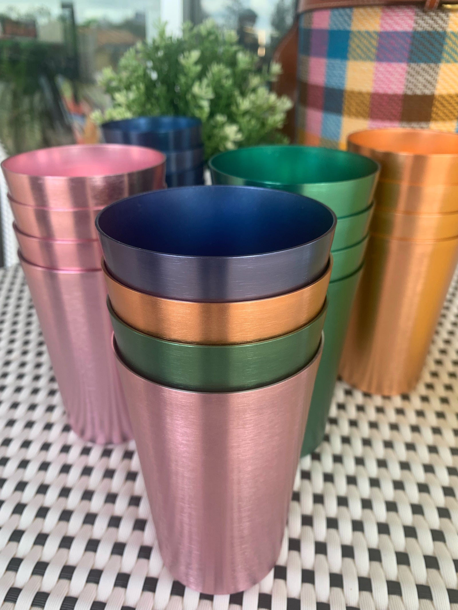 Anodised Aluminium Cups